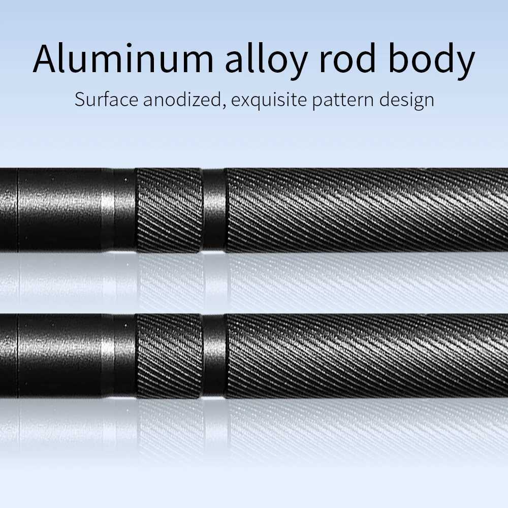 5-Section Multifunctional Trekking Pole Aluminum Alloy with Whistle Flint Anti-Slip and Telescopic for Outdoor Hiking G251220