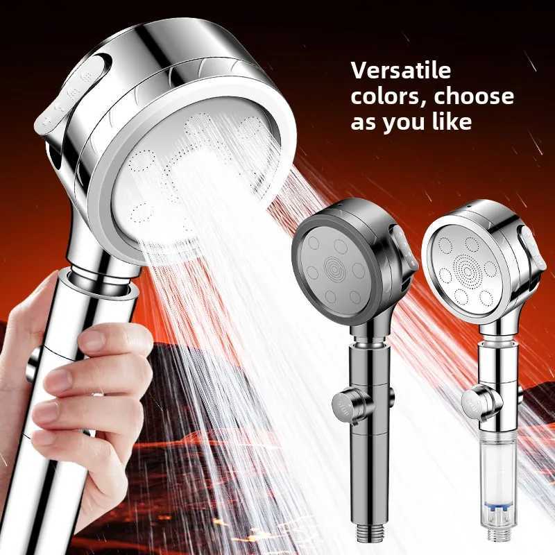 4-Speed Adjustable Filtering Shower Head - Easy Install Hotel Spa Water Flow C251220