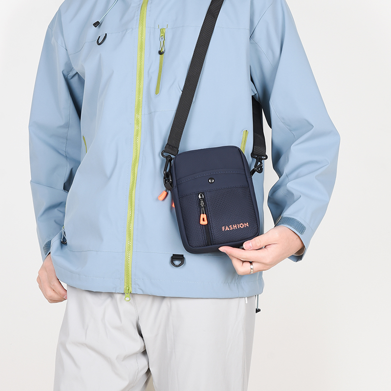 Minimalist Large Capacity Crossbody Bag New Casual Business Shoulder Bag Multi-Compartment Cashier Bag Wholesale