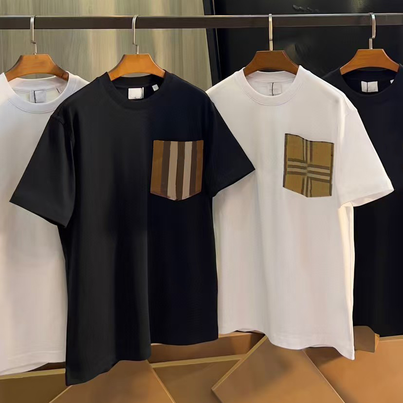 High quality designer men's T-shirt, men's short sleeved shirt, business street, party multifunctional top, fashionable and versatile