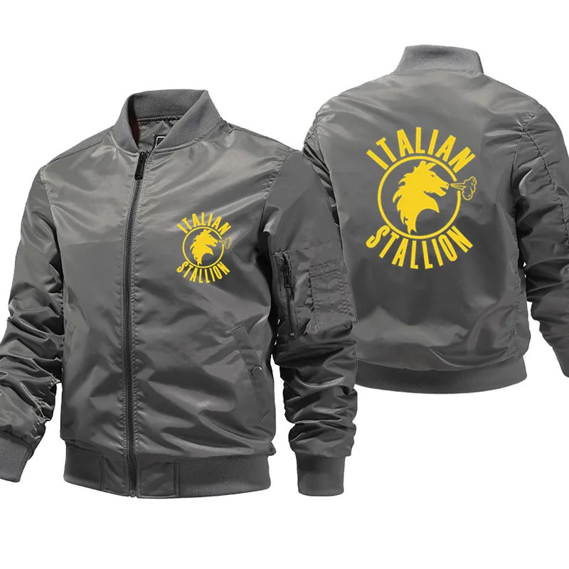 Balboa Italian Stallion Jacket Mens Clothes Bomber Jackets Coat Windbreaker Plus Size Thick Parkas 251211 - view 7