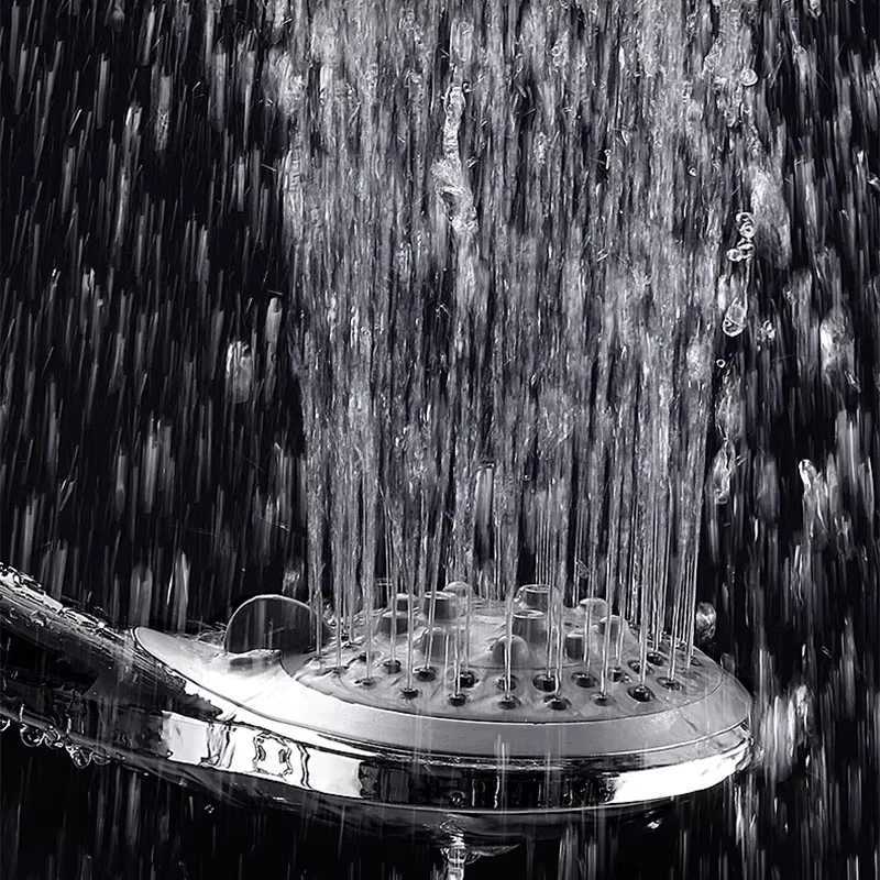 High Quality 5 Modes Round Rain Shower Head with Hose Sets Shower Holder for Bathroom Shower Accessories Douche C251220