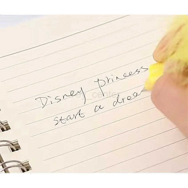 Disney New Princess Modeling Kawaii Elsa Snow White Creativity Lovely Feather Pen Cartoon Girl Birthday Gift 05mm Ballpoint Pen H251220