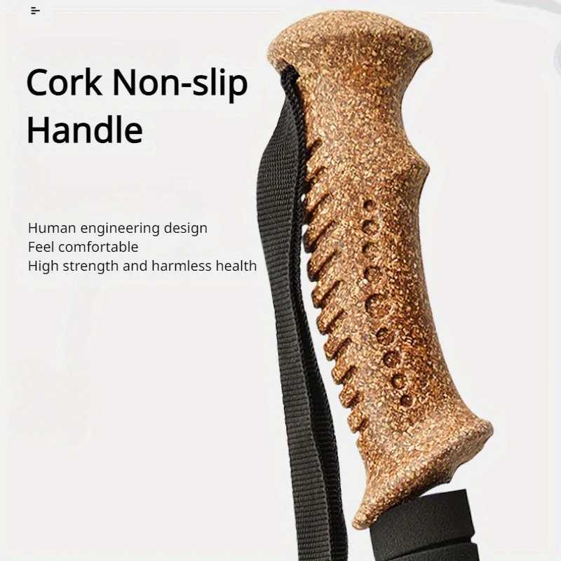 Outdoor Hiking Poles Walking Stick Strong Aluminum Alloy Material for Outdoor Hiking Camping Adventure Hiking Accessories Stick G251220