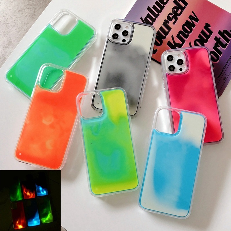 Solid Color Liquid Quicksand Compatible with iPhone 17 Pro Max Case Apple 16 Luminous 15 Full Coverage 14 Export Model