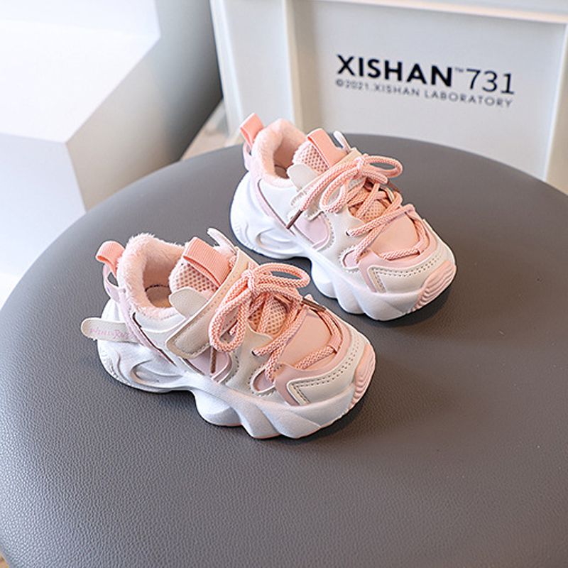 Baby Toddler Winter For Boys Girls Warm Little Kids Enfant Casual Sneakers Non-slip Children Sport Shoes Size 21 - 30 H260207 H260305