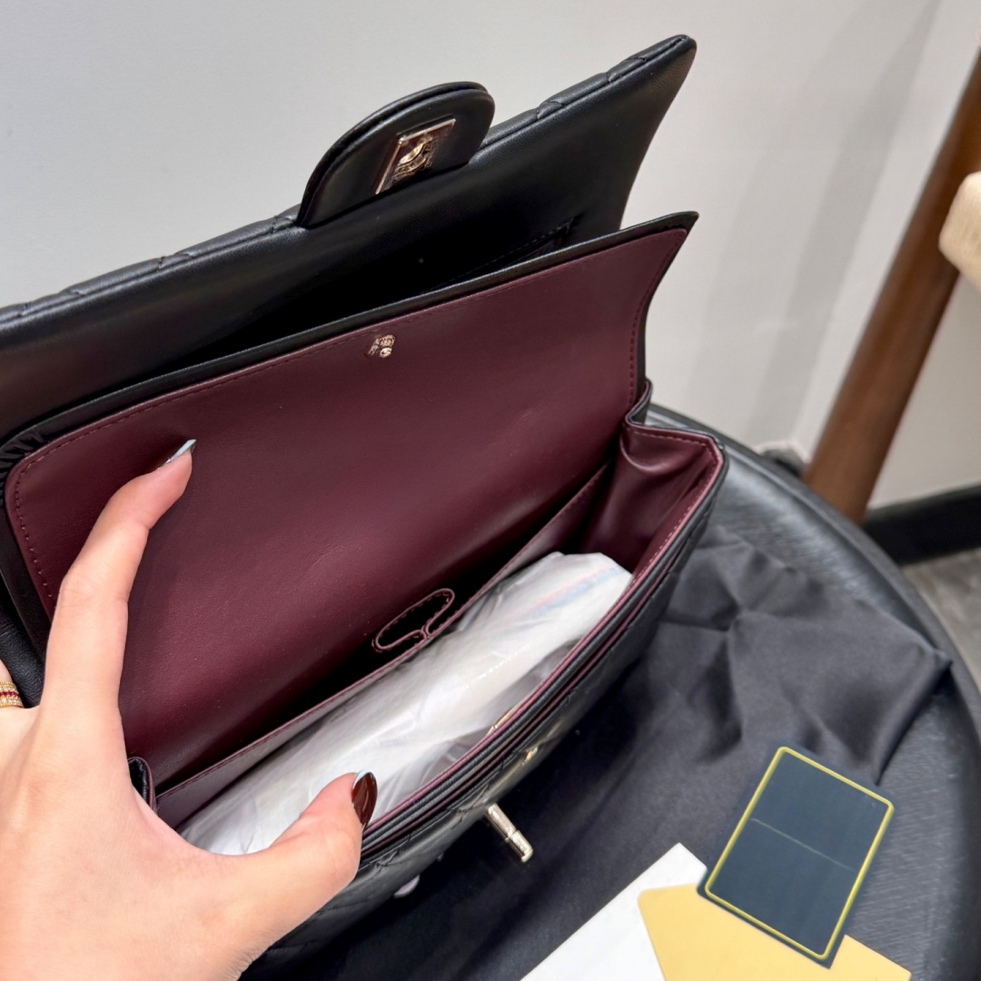 10A Designer mini Flap Bag Womens Fashion Golden Ball cf Chain Bags Sheepskin Shoulder Tweed Bags Cosmetic Crossbody Bags Lady Wallet Purse 2026