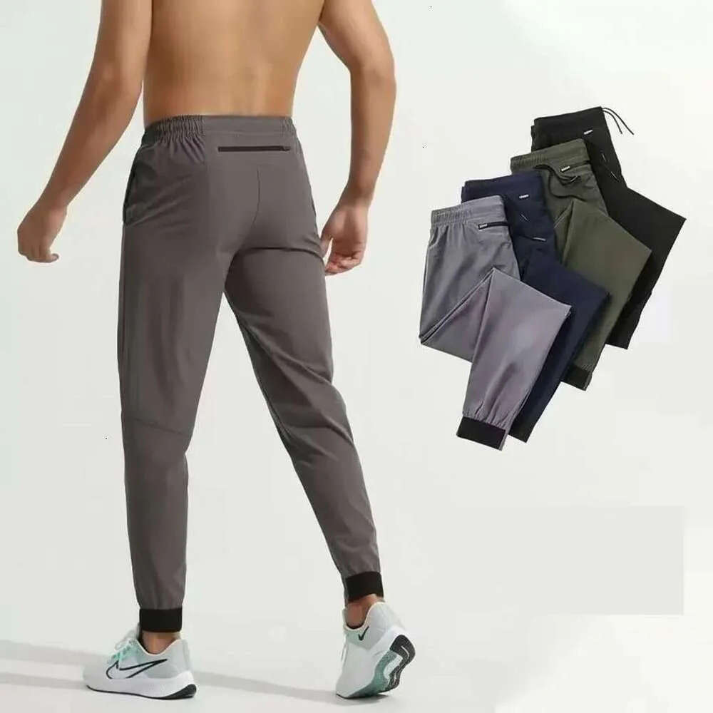 10A Jogger shorts Long Pants Sport Quick Dry Drawstring Gym Pocket Sweatpants luluity lemonive pants Trousers Men Casual Elastic luluity lemonive men leggings set