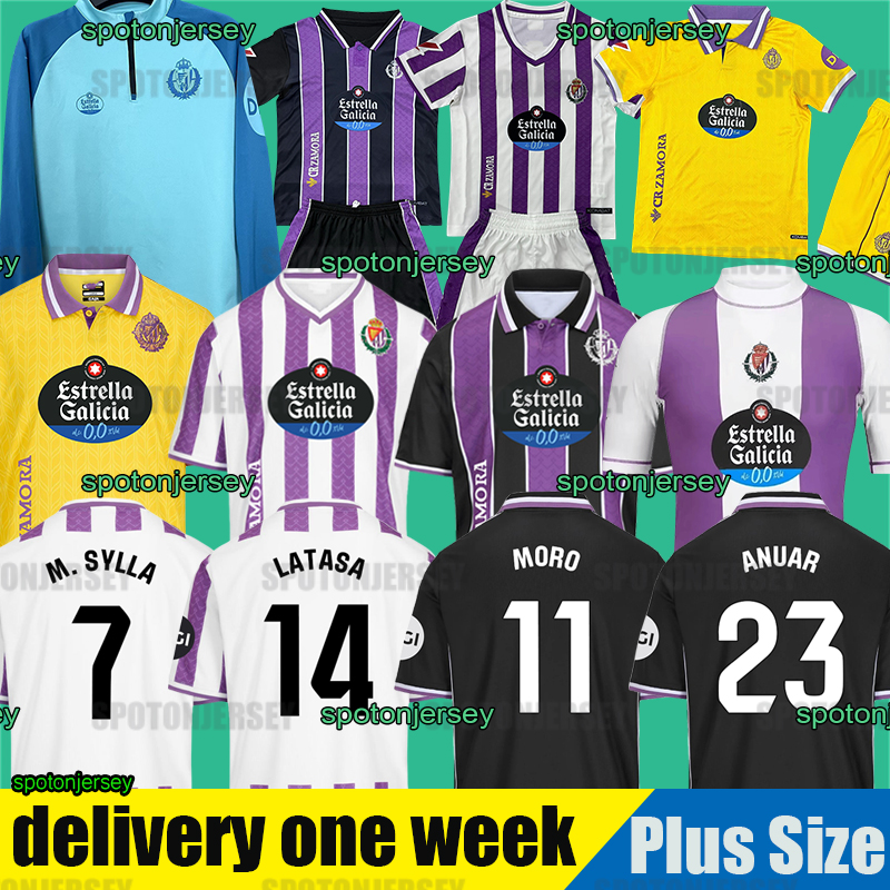 25 26 Real Valladolid soccer jerseys IVAN SANCHEZ ANUAR MARCOS ANDRE camisa de futebol Real Valladolid men kids 2025 2026 FOOTBALL SHIRTS MONCHU SYLLA kits