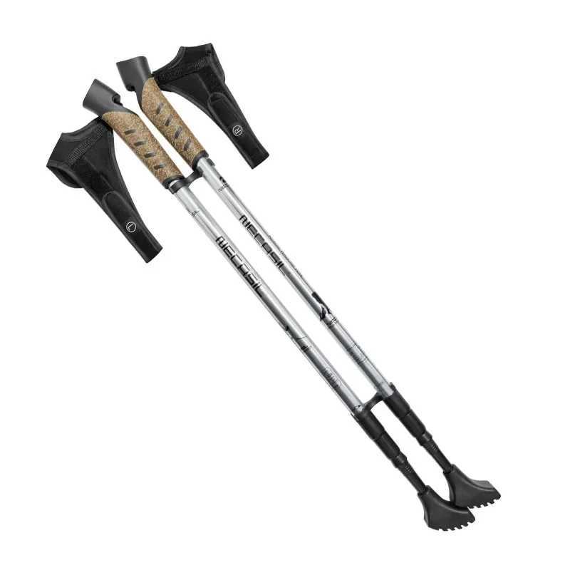 Nordic Telescopic Walking Poles 2PcsTrek Pole Aluminum Alloy Shooting Cane Strong Locking Walking Pole Lightweight Hiking Cane G251220