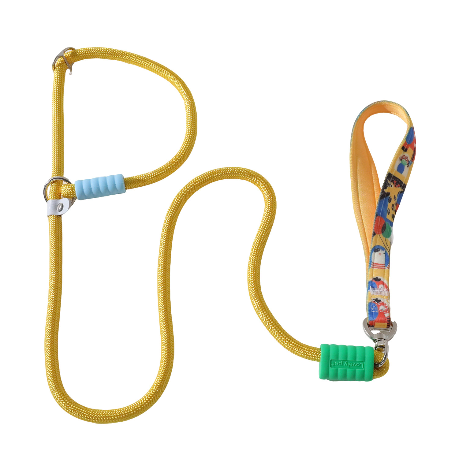 Anti Pull Dog Leash No Tangle P Rope Large Dog Training Leash Golden Retriever Pet Walking Supplies