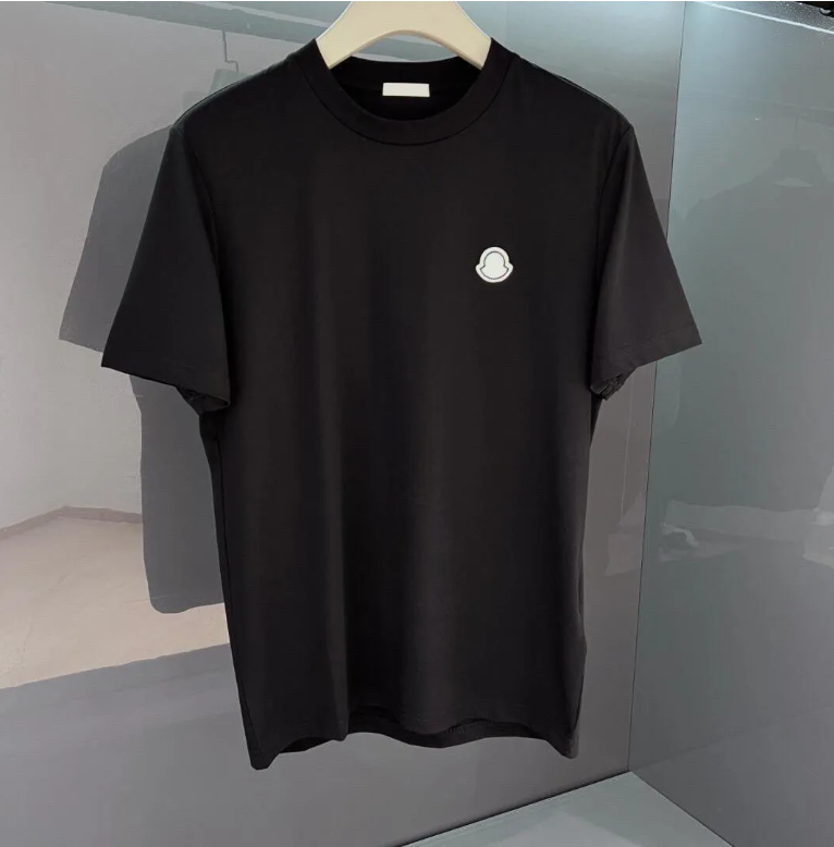 Crew Neck shirt designer French brand mens T-shirt luxury men s Tees shirt sport summer women trend pure breathable size S/M/L/XL/XXL/XXXL Color Pink Black White Dark Blue