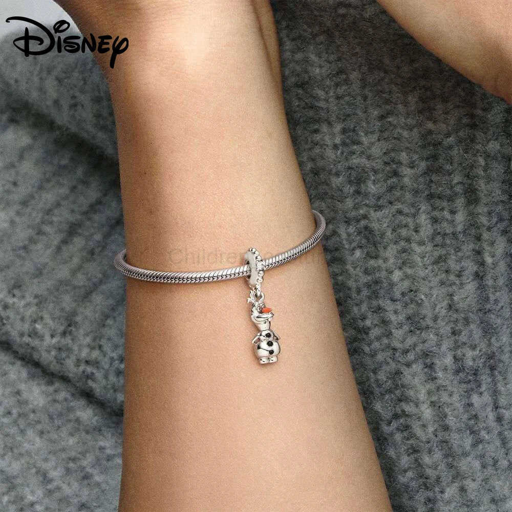 Disney New Year 925 Silver Mickey Tigger Charms Beads Fit Original Bracelet Necklace Womens Diy Fine Christma Jewelry Gift Hot H251220