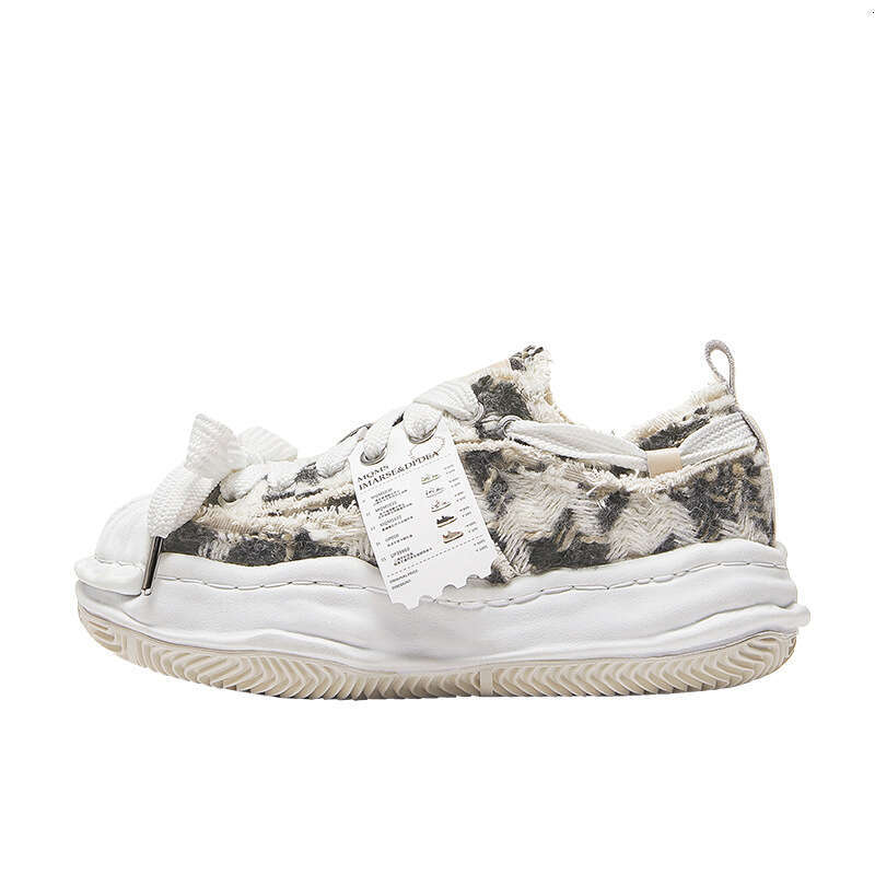 Designer brand Shoe Shopping Receipt: Deconstructed Dissolving Versatile Trendy Sneakers, Thick-Soled Height-Increasing Shoes, Unisex Couple Shoes