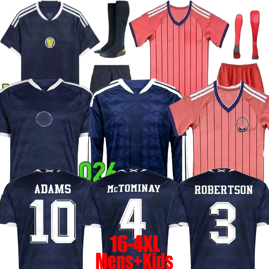 2026 World Cup Scotland Football Shirt Soccer Jerseys ROBERTSON Mctominay Mcgregor SHANKLAND MCGREGOR Maillot Goalkeeper Men Woman Kids Kits Set Unifrom