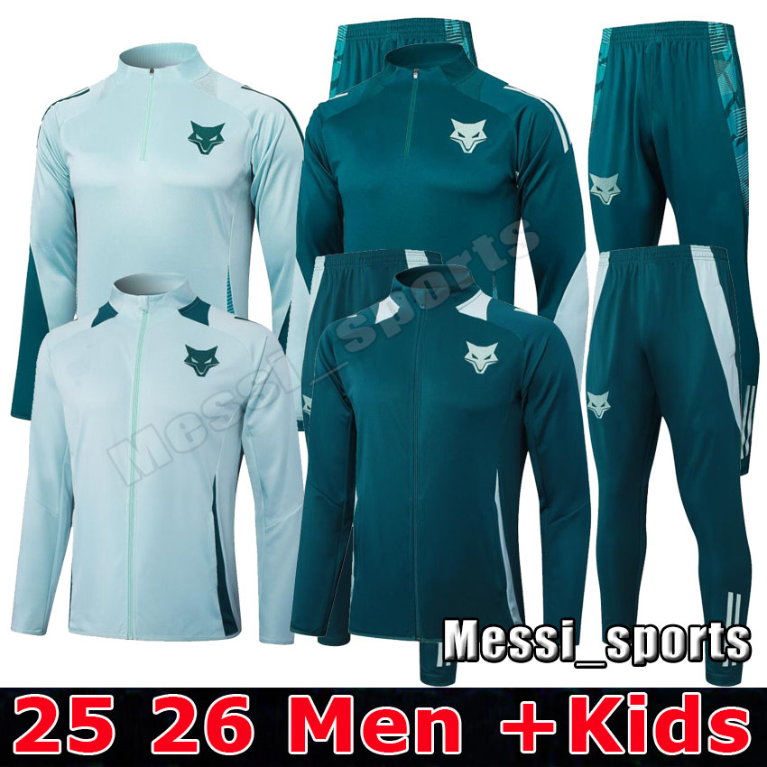 2025 2026 Cruzeiro WILLIAM Football Tracksuit Men and Kids Kit 25 26 M.PEREIRA W.RIBEIRO Soccer Tracksuits Men's Child Football Survetement Foot Chandal Futbol