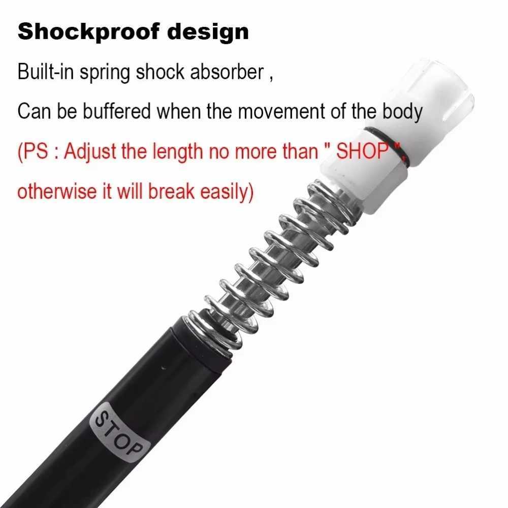 2pcs/lot Trekking poles hike walking stick nordic walking cane Aluminum ski camp telescopic baton outdoor hiking poles crutches G251220