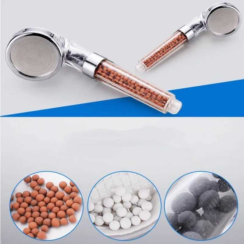 New Arrival SPA Shower Head High Pressure Saving Water Shower Nozzle Premium Bathroom Water Filter C251220