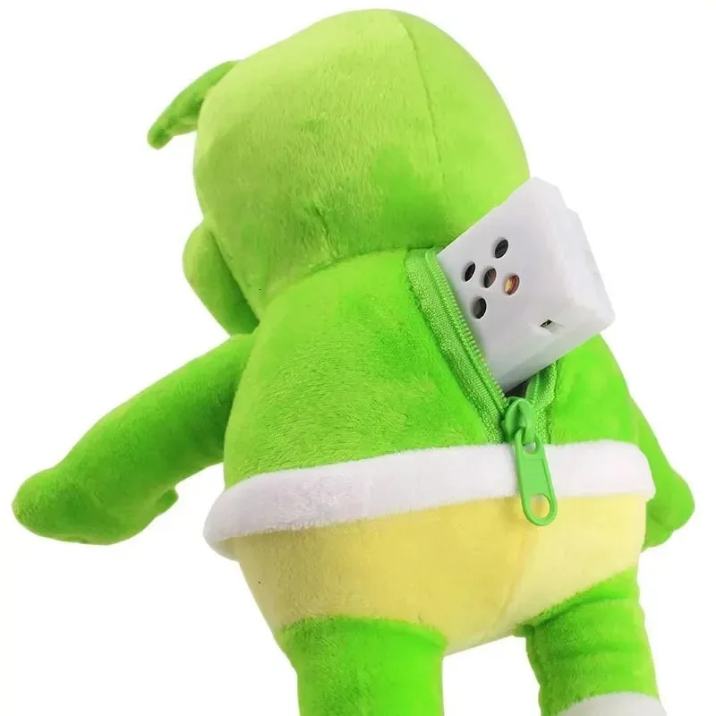 30cm/ Singing Gummy Plush Toys With Music Voice Gummy Bear Stuffed Dolls Peluche Sounding Bear Plushie Toys Baby Toys for Kids 251216