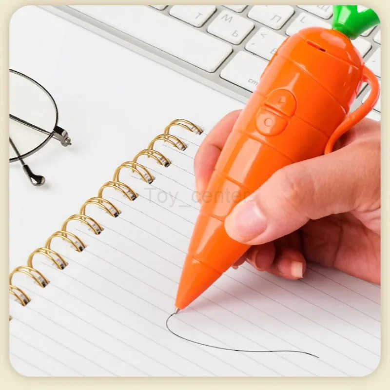 Disney Zootopia Judy Hopps Carrot-Shaped Voice Recording Ballpoint Pen for School and Office Stationery Creative Novelty Stationery H2512201