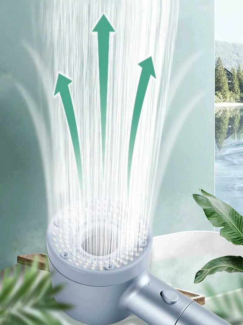Upgrade 5 Modes Shower Head High Pressure Showerhead Portable Filter Rainfall Faucet Tap Bathroom Bath Home Bathroom Accessories C251220