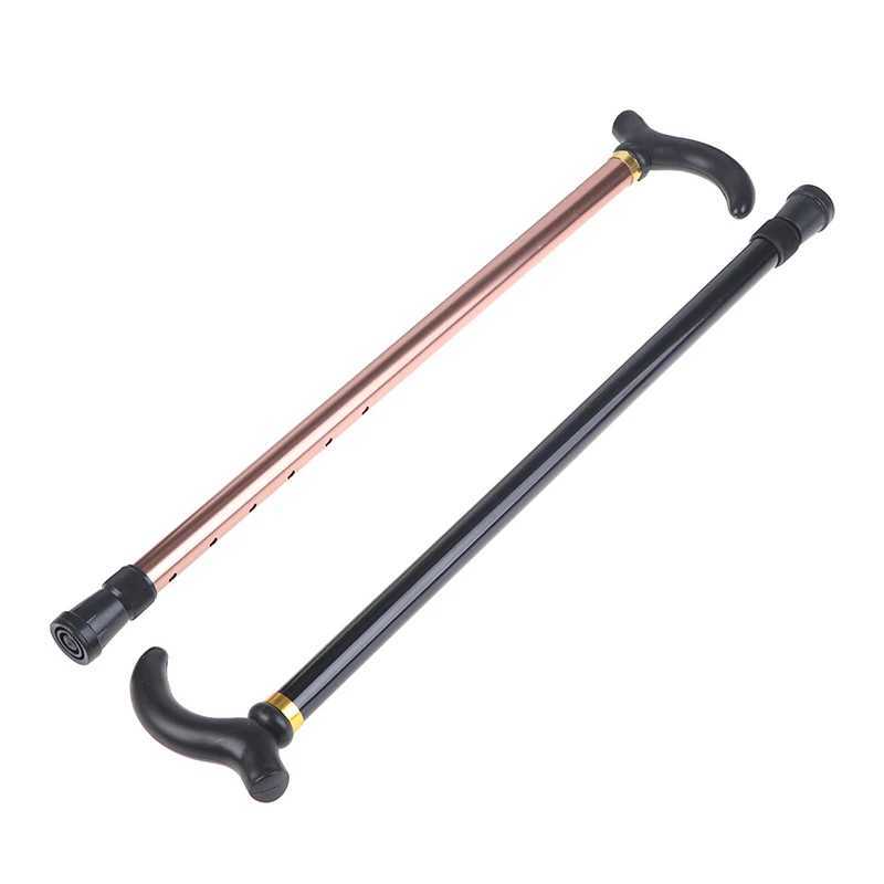 Adjustable Walking Stick 2 Section Stable Anti-Skid Crutch Old Man Hiking Cane G251220