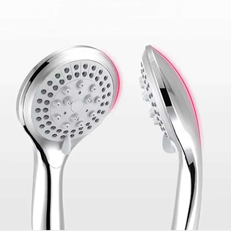 High Quality 5 Modes Round Rain Shower Head with Hose Sets Shower Holder for Bathroom Shower Accessories Douche C251220