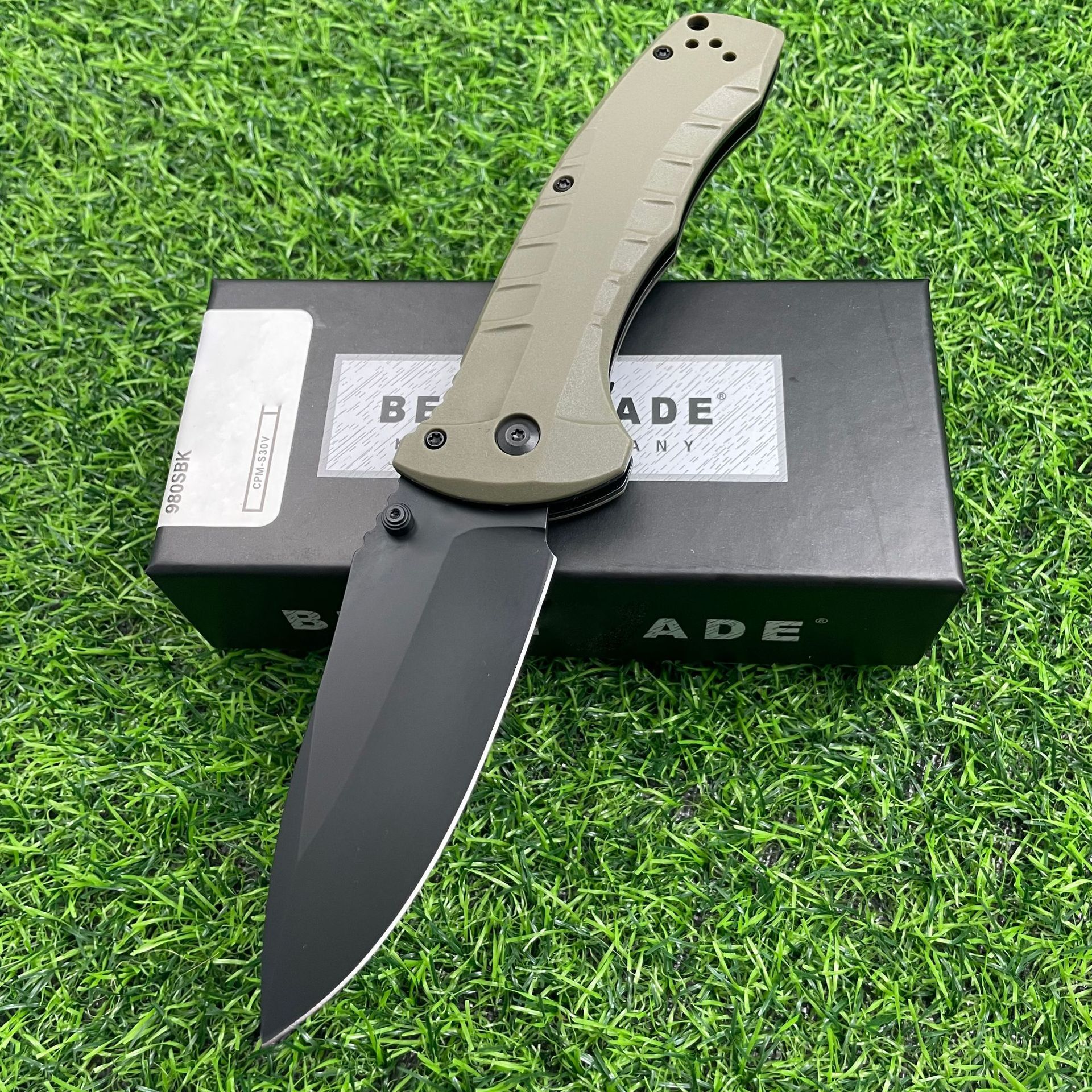 980 Seriers Outdoor Folding Knife, Jungle Survival Tactical Pocketknives, couteau fixed blade knife Utility Full Blade/ Serrated Blade pocket knife De