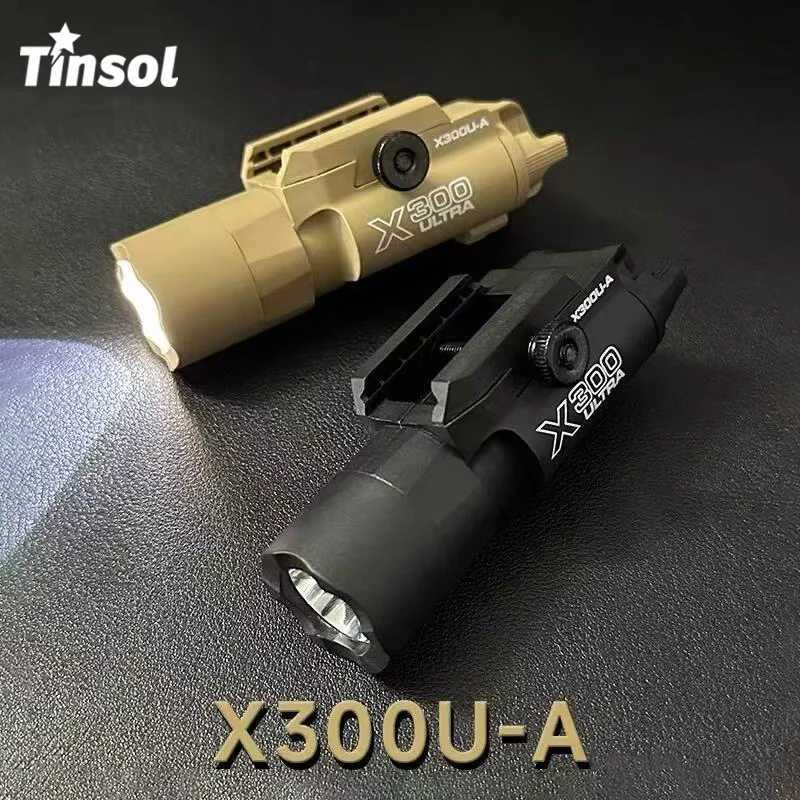 TINSOL New X300U-A Multi - functional Tactical Light Fits 20mm Rail for Toy Airsoft Guns Hunting CS Matches WargamesT251220