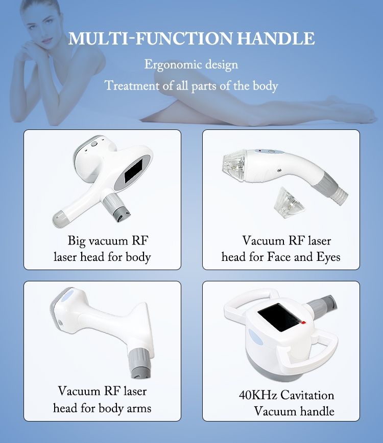 RF Vacuum Cavitation Sculpting Vacuum Roller Massage Machine Rf Vacuum Slimming Machine