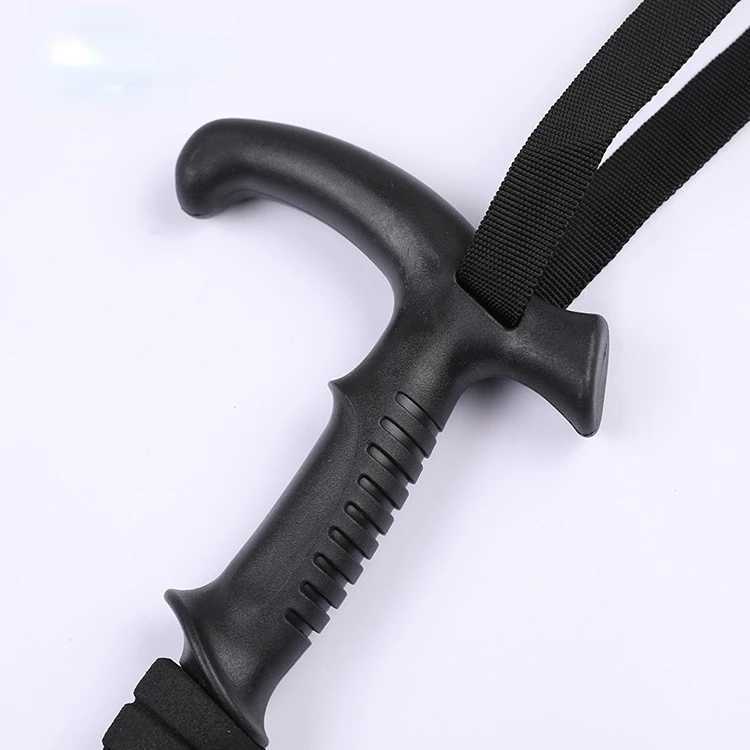 Trekking Pole Ultralight Walking Sticks Adjustable Hiking Canes Telescopic Crutch for Walking Sticks Hiking Accessories G251220