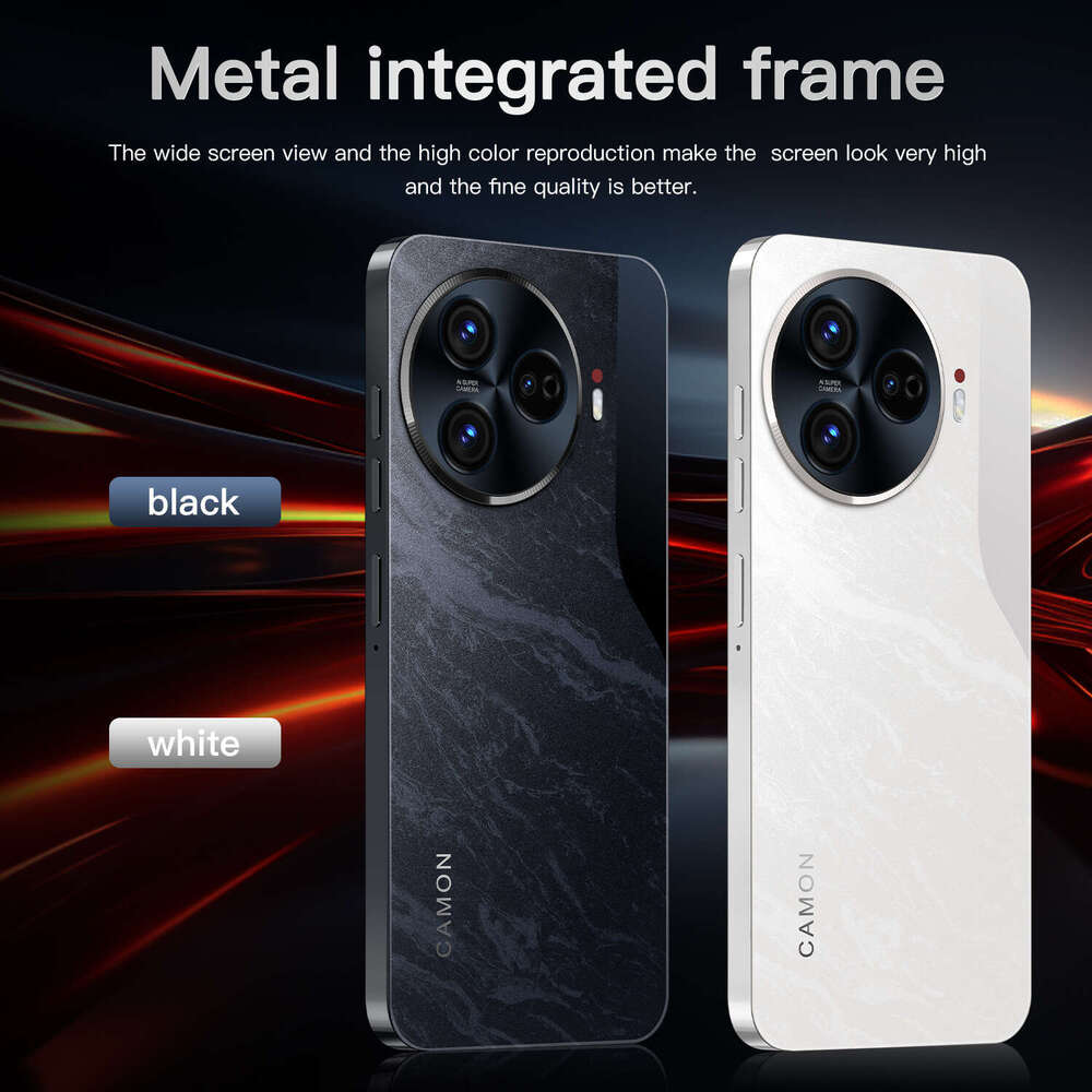 Renowned brand global cross-border exclusive C30 smartphone 7.3 large screen 16+1T foreign trade mobile phone source manufacturer