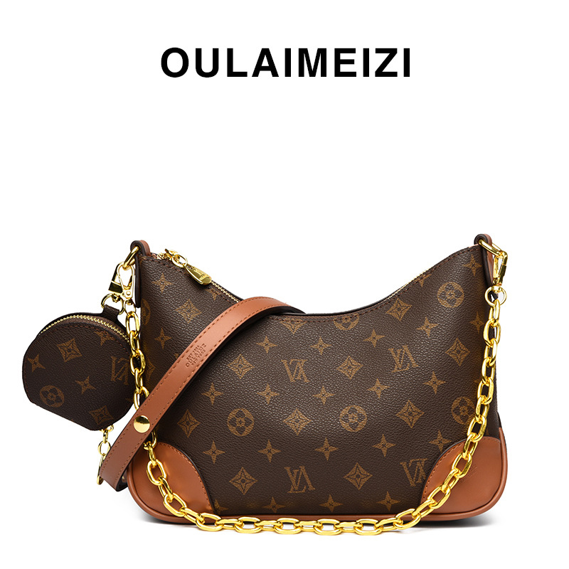 OULAIMEIZI Designer Bag 2025 New Fashionable Retro Underarm Bag Trendy Fashion Casual Shoulder Bag for Women