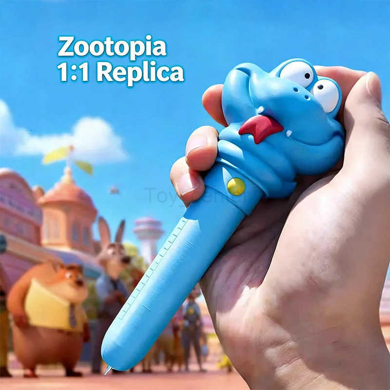 Disney Zootopia 2 Gary Pen holder Snake Writing Serum Pen Nick Judy Gary One Snake Pendant Peripherl Christmas Birthday Gifts H251220