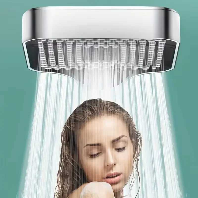 Adjustable Shower Head With 3 Modes Large Flow Shower Head High Pressure Water Saving Shower Faucet Bathroom Accessories C251220