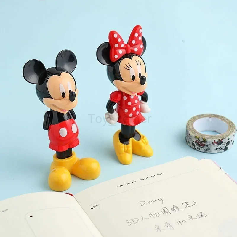 Disney Cartoon Animation Stationery Mickey Mouse Style Student Pen Creative Cartoon Cute 3D Three-dimensional Ballpoint Pen H251220