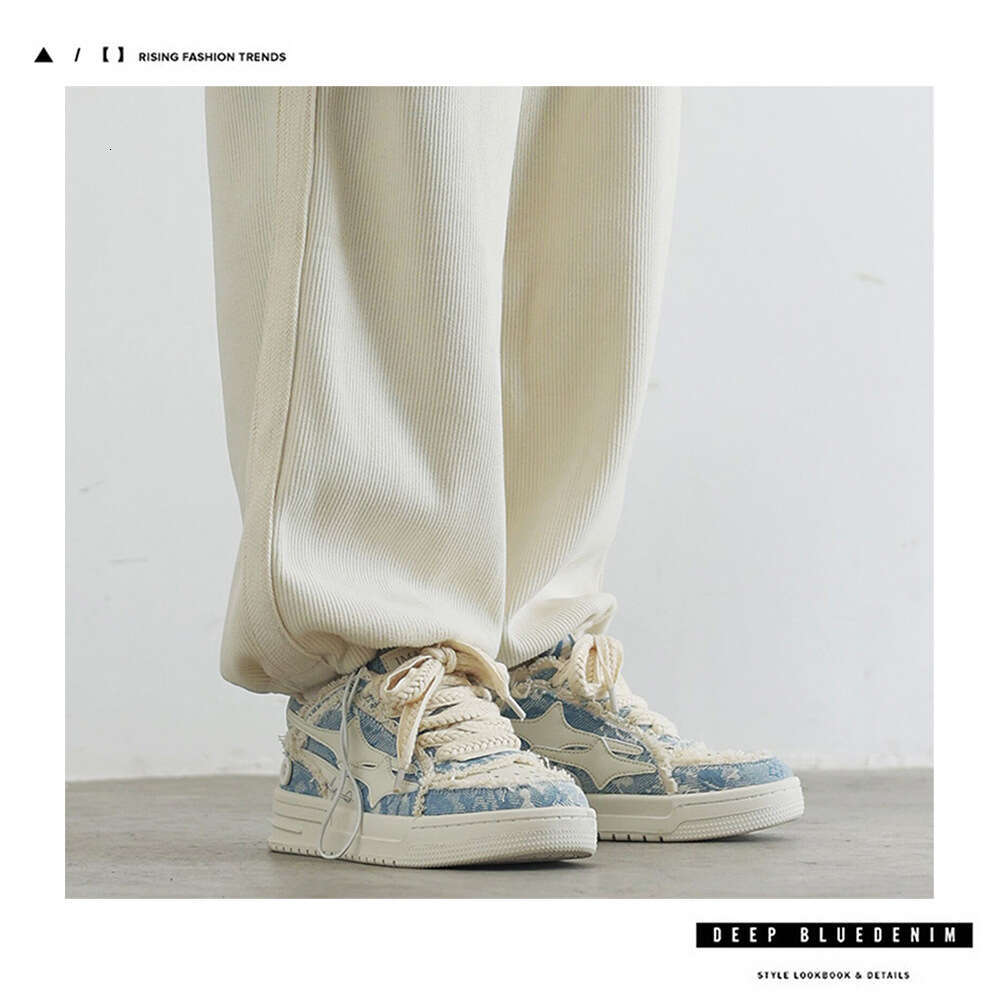 Designer brand Shoe Brand Trend Korean Style Casual Breathable White Men's Sneakers Unisex Couple Shoes