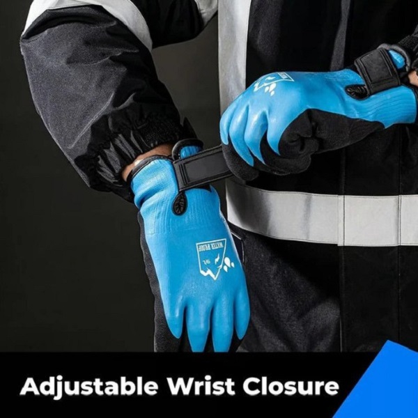 Waterproof Work Gloves for Cold Weather Insulated Winter Freezer Work Gloves with Grip CE Certification Work Gloves Z250804