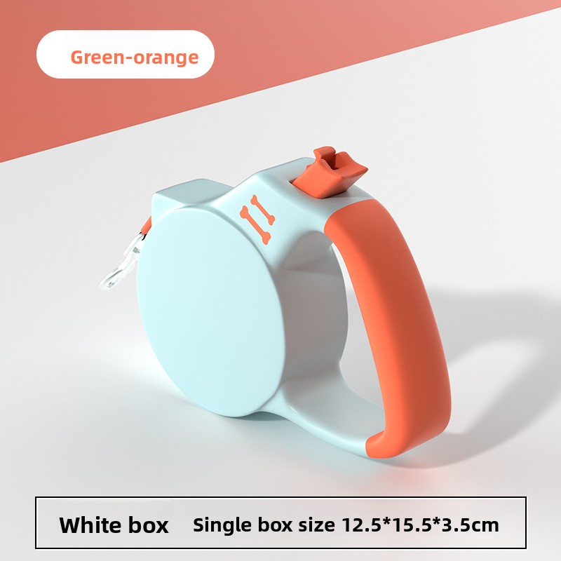 Retractable Dog Leash for Small Medium Dogs Corgi Shiba Inu with Comfortable Chest Strap for Outdoor Walking