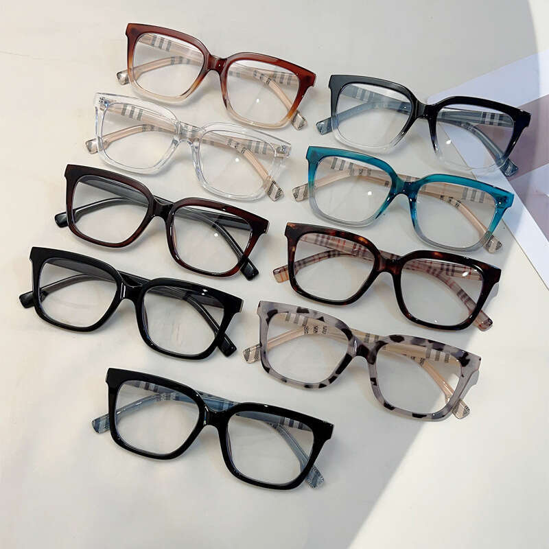 Sunglasses Designer Sun glasses Trendy Fresh Style High End Anti Blue Light Business Elegant Versatile Prescription Glasses