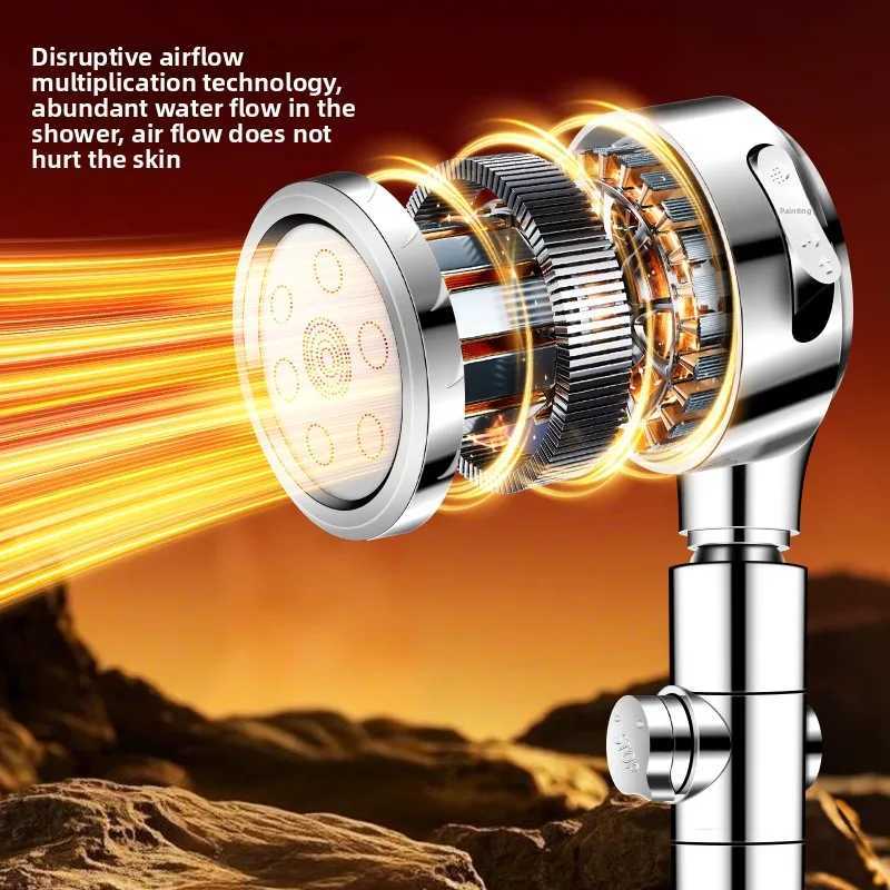 4-Speed Adjustable Filtering Shower Head - Easy Install Hotel Spa Water Flow C251220