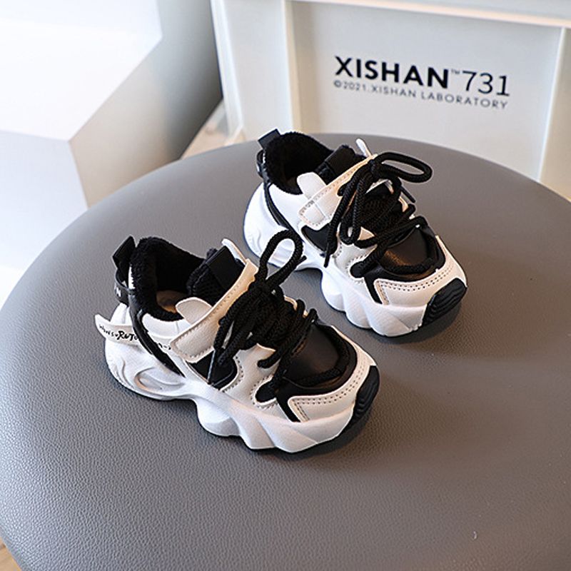 Baby Toddler Winter For Boys Girls Warm Little Kids Enfant Casual Sneakers Non-slip Children Sport Shoes Size 21 - 30 H260207 H260305