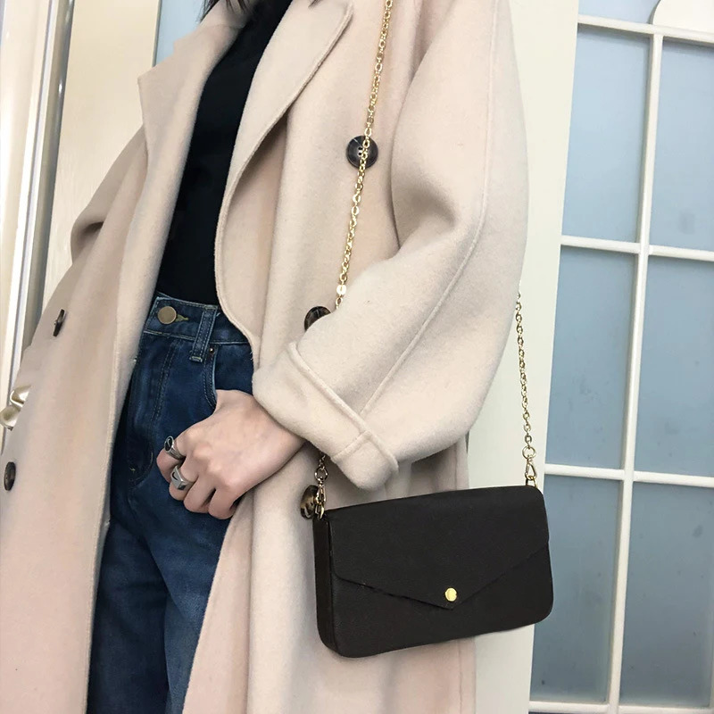 Metal Bag Chain Women Shoulder Crossboday Bag Strap Customized Handbag Handle Replacement Purse Chain Bag Chain Accessories 251219