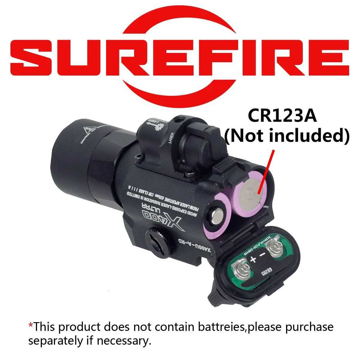 SureFire X300 Ultra VS X400 Ultra X300V X300V-IR X400 X400V Airsoft Weapons Scout Light Tactical Pistol Gun Hunting FlashlightT251220