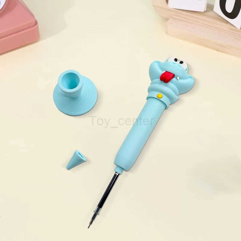 Disney Zootopia 2 Peripheral Gary The Snake Cartoon Serum Pen Gel Pen Backpack Decoration Desktop Ornament Collectible Fun Toy Gift H251220