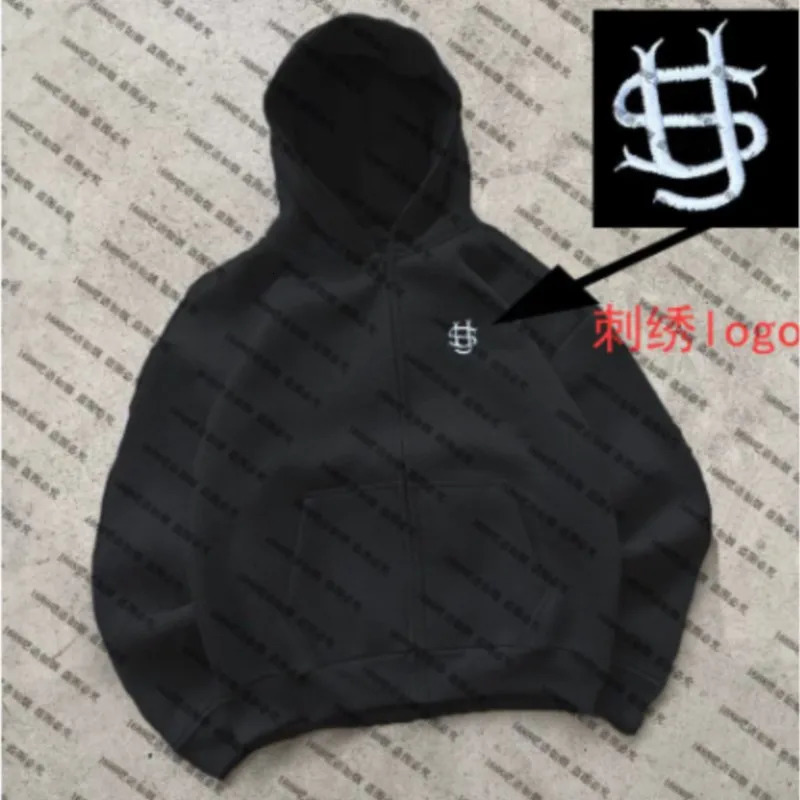 Letter Embroidered Casual Zipper Hoodie Y2K Mens and Womens Hip Hop Street Hoodie 251219