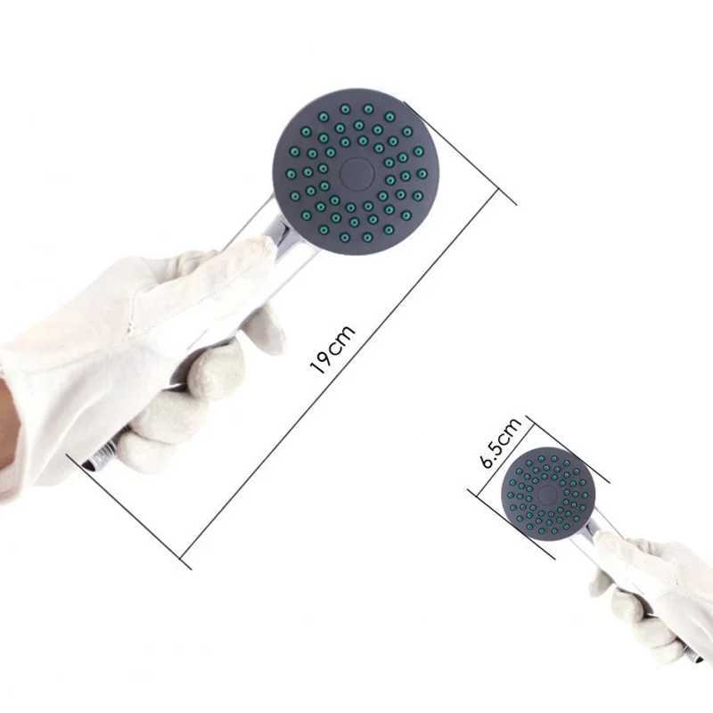 1Pcs ABS Handheld Showerhead Single Function Shower Sprinkler Head Spray Water Flow Spa Bath Nozzle Bathroom Accessories C251220