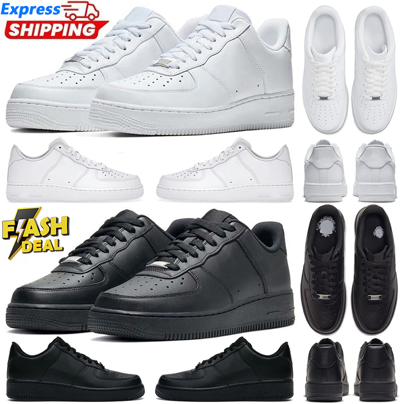 Top Quality 2026 Designer Casual Shoes Skate Classic Low 07 Triple White Black Big Size 13 for Mens Women Platform Loafers Trainers Sneakers 36-47