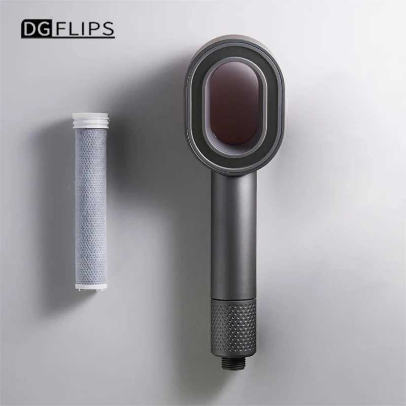 Filter Showerhead High Pressure Shower Head Water Saving Filtration Purification International Students Bathroom Accessories C251220