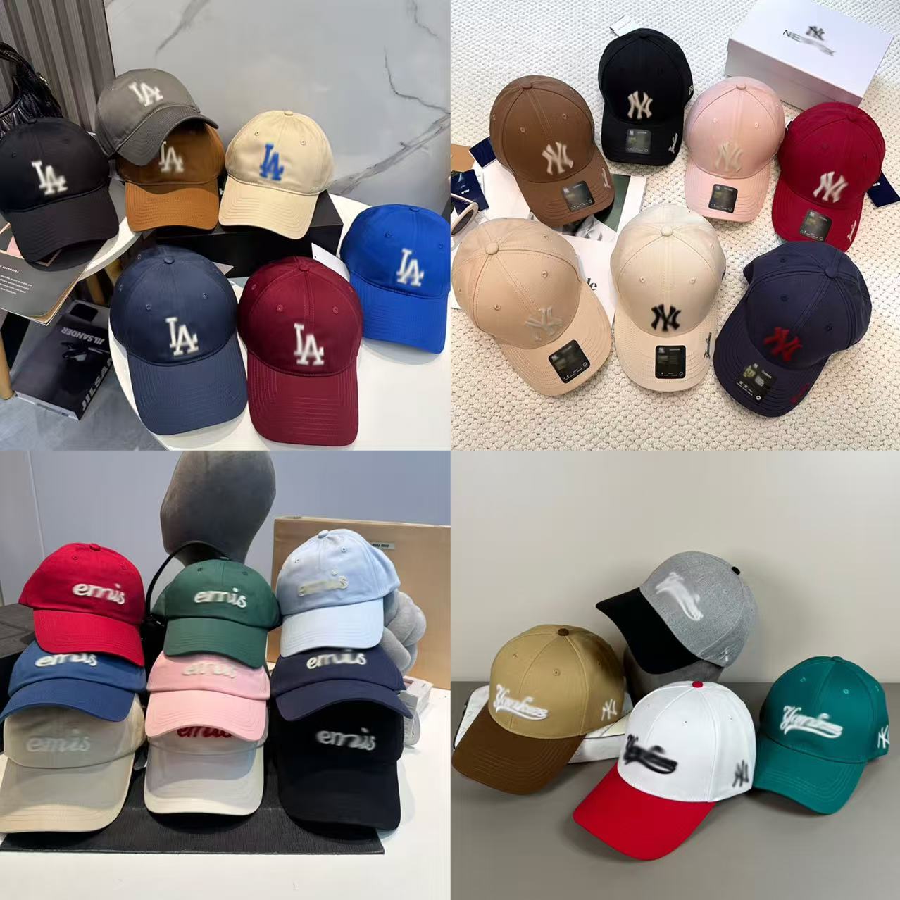 2025 Premium Baseball Caps Trendy and Popular Designer Baseball Caps Street Fashion Trends for Men and Women